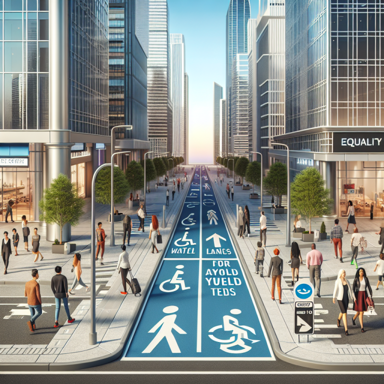 City Introduces ‘Equity Lanes’ on Sidewalks — Straight White Men Must Yield
