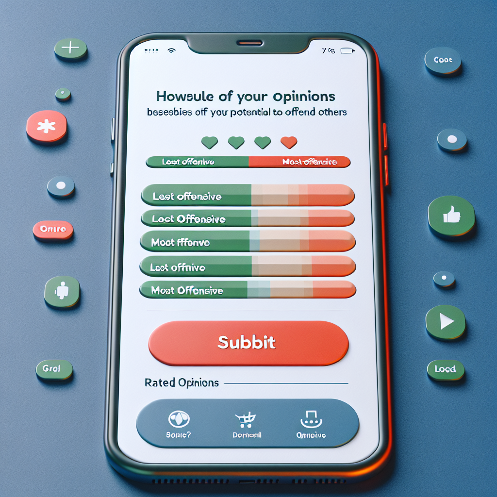 New App Rates Your Opinions Based on Potential to Offend Others
